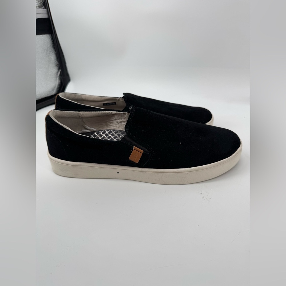 Revitalign Boardwalk Genuine Leather Slip-On Sneakers Size 12